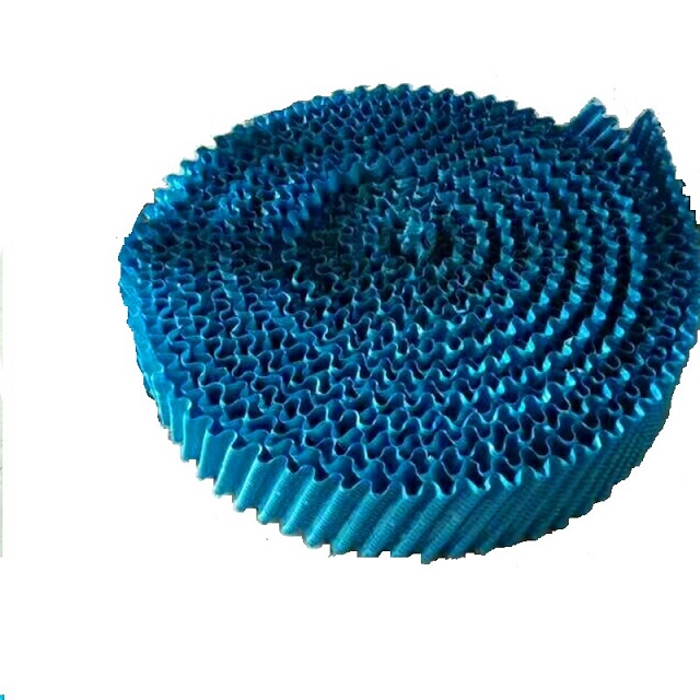 Round cooling tower fills