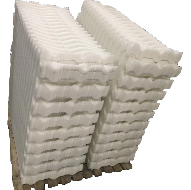 Cooling tower S wave fills