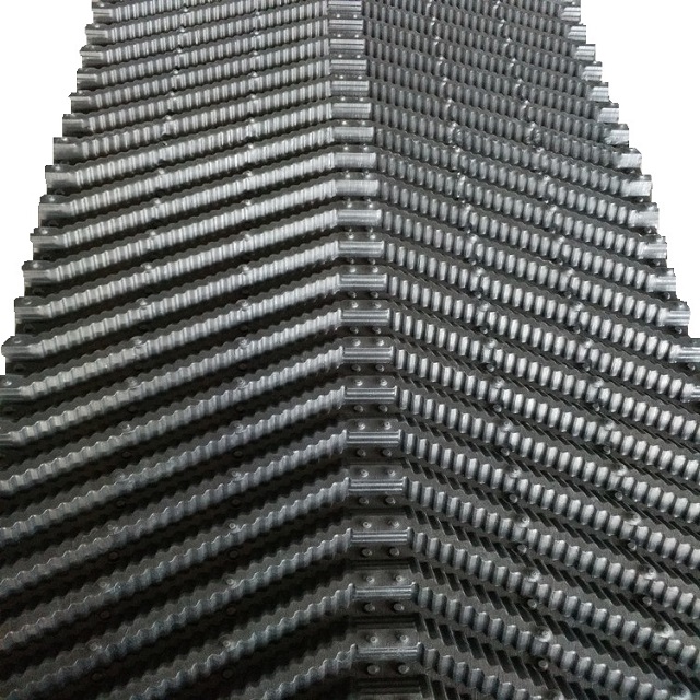Cooling tower oblique fills