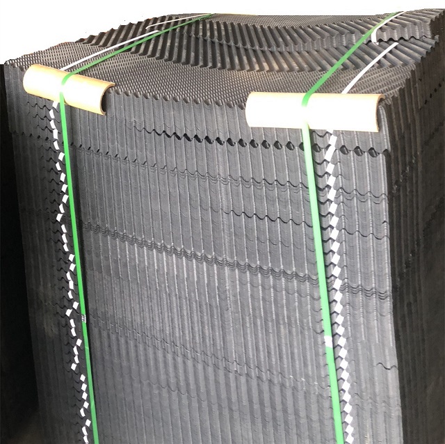 Cooling tower oblique fills